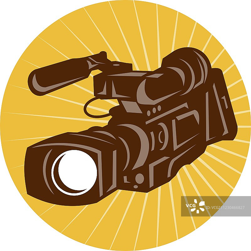 专业复古摄像机图片素材