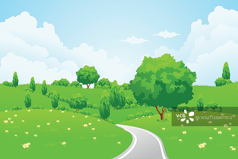 乡村风光图片素材