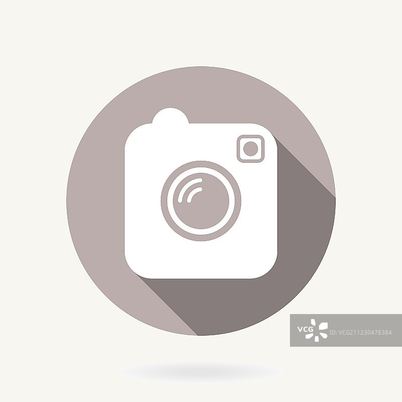 扁平风格相机图标图片素材