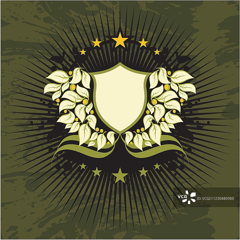 华丽的盾牌图片素材