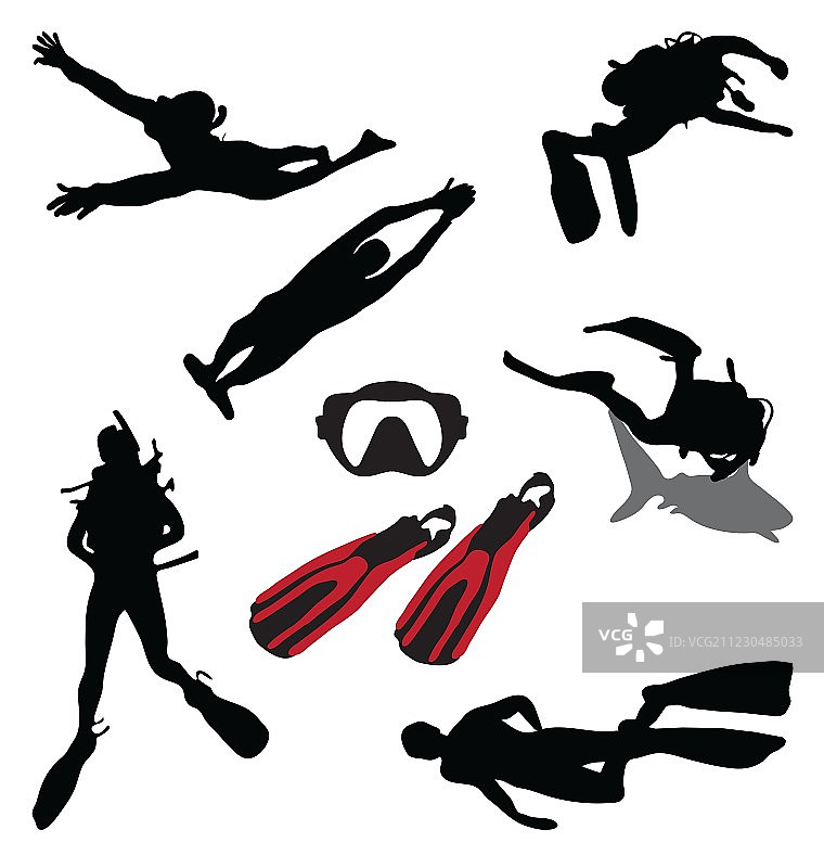 潜水员图片素材