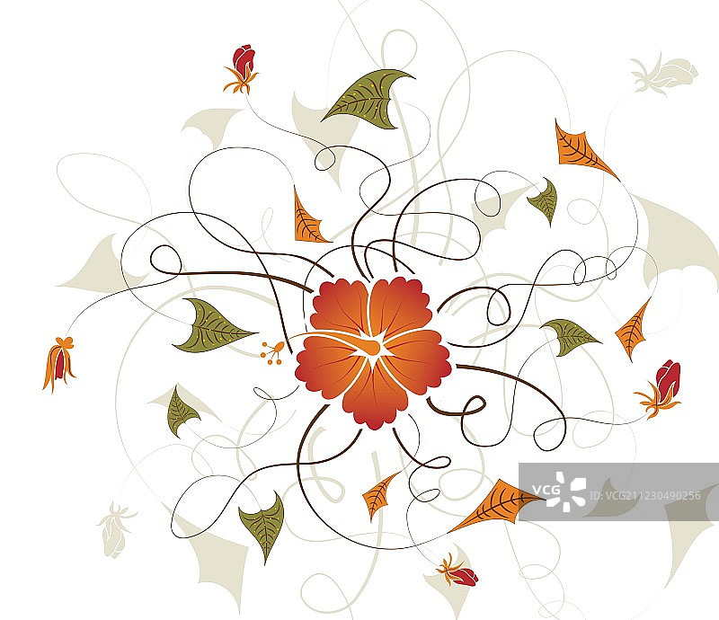 背景的花图片素材