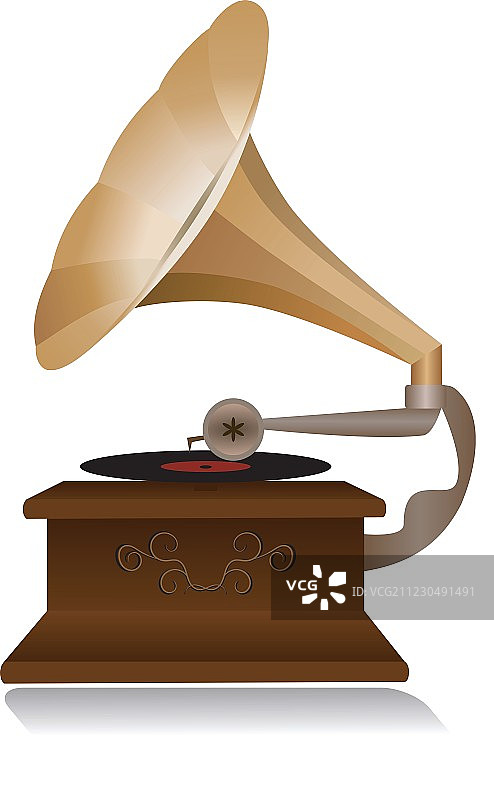 复古留声机图片素材