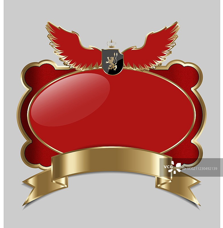 复古皇家标签图片素材