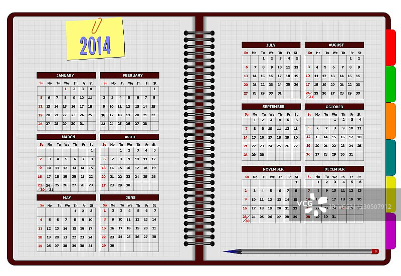 计划员图片素材