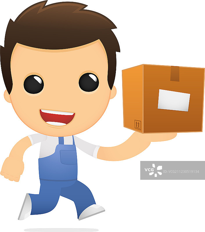 有趣的卡通机械图片素材