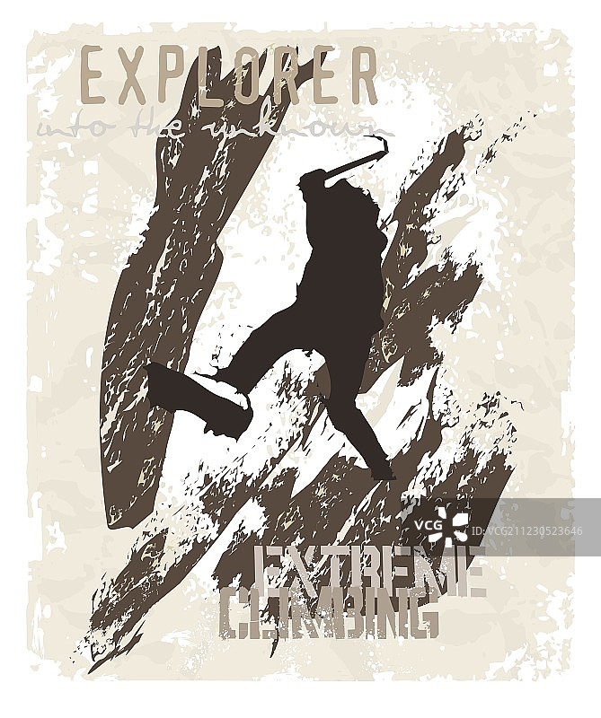 极限攀岩图片素材