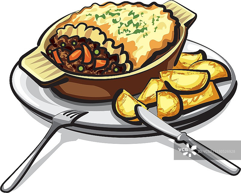 牧羊人派图片素材