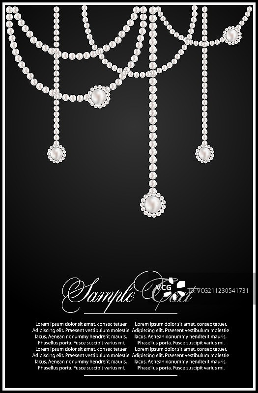 珍珠背景图片素材