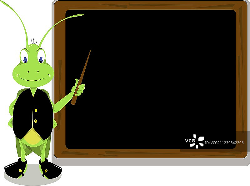 板球和黑板图片素材