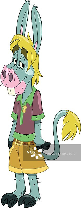 驴少年图片素材