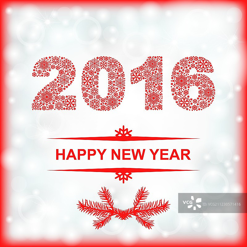 新年红色背景图片素材