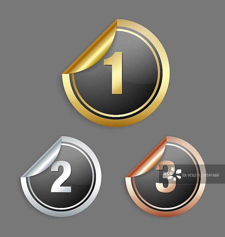 金属贴纸图片素材