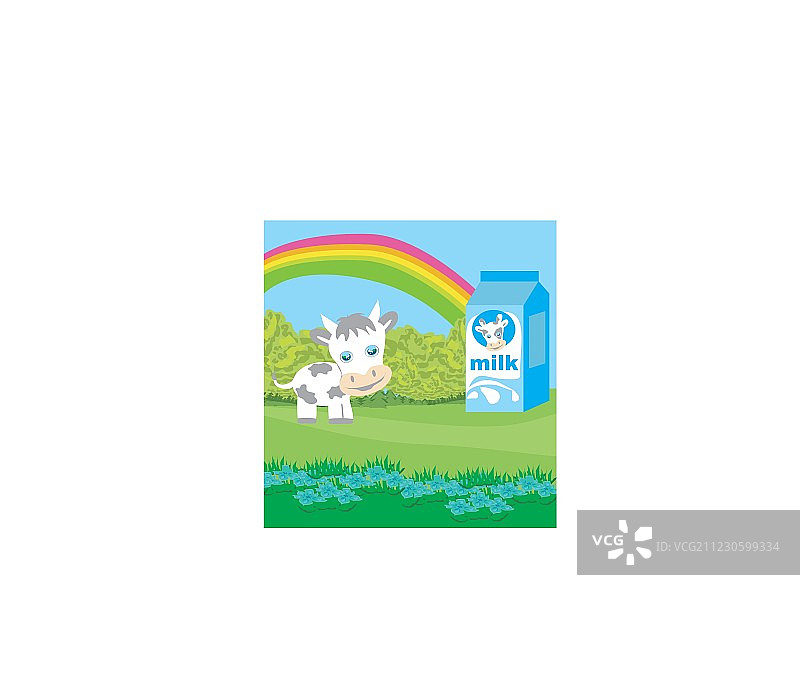 田野里的奶牛图片素材