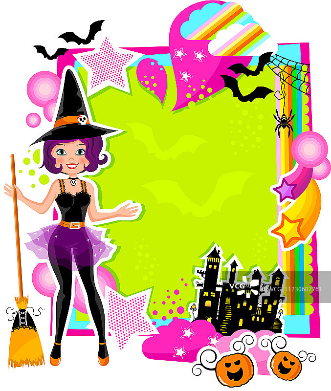 万圣节卡图片素材