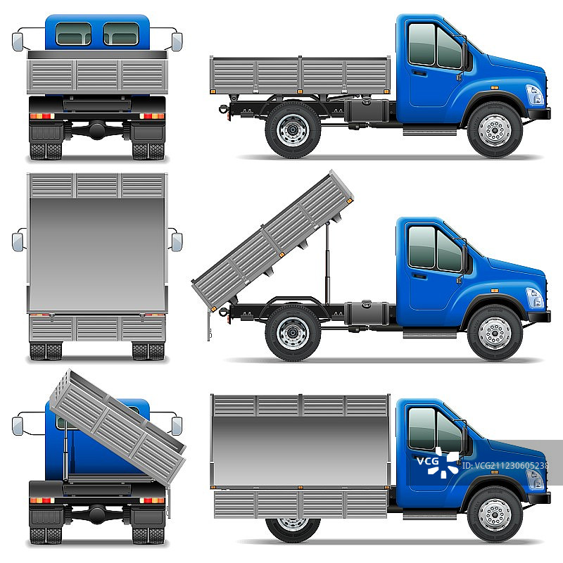 卡车图标合集4图片素材