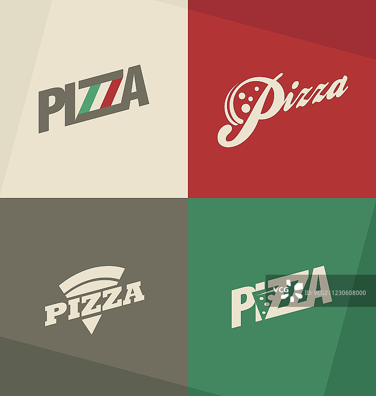 披萨图标标签标识图片素材