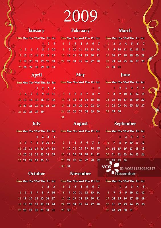 红色日历图片素材