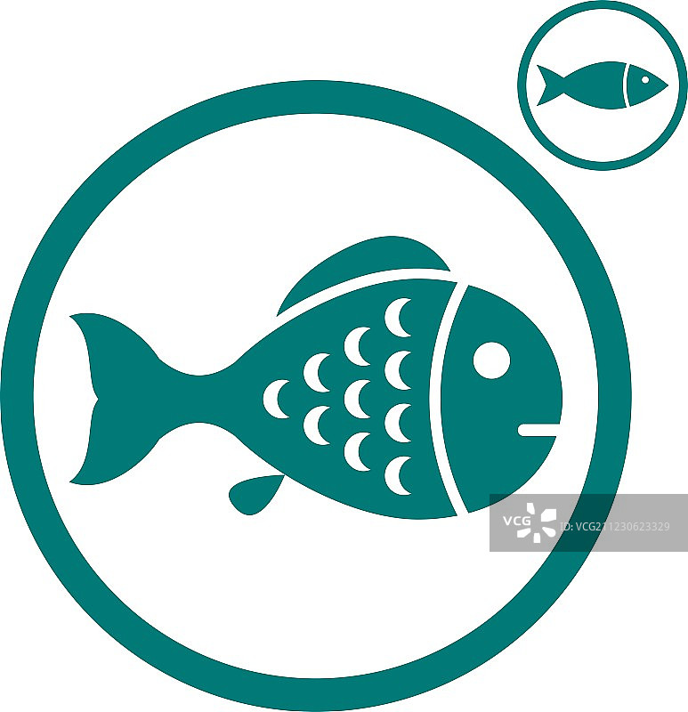 鱼图标图片素材