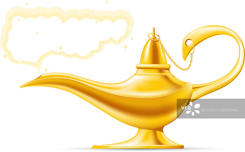 阿拉丁神灯图片素材