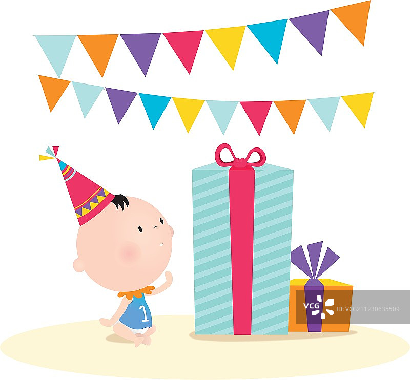 一周岁生日图片素材