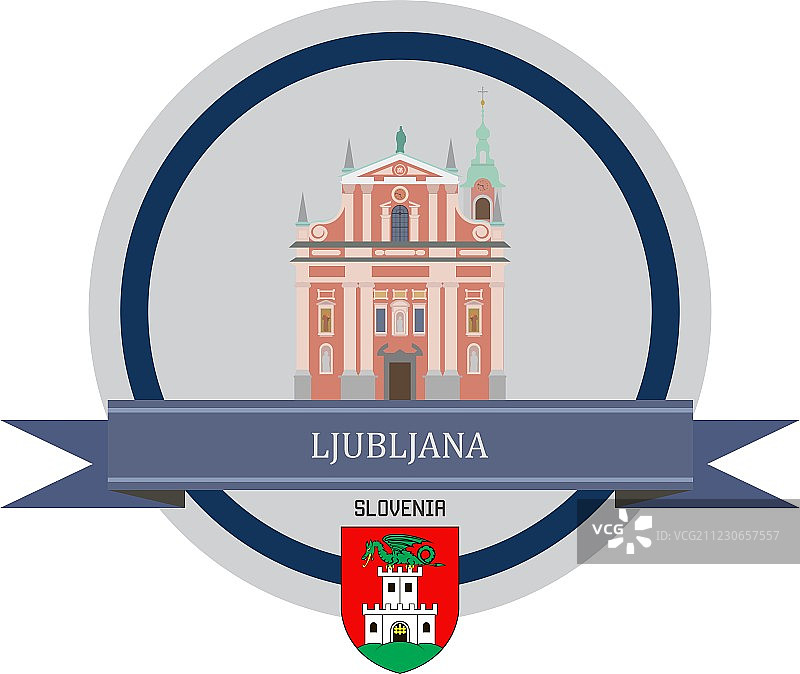 卢布尔雅那图片素材