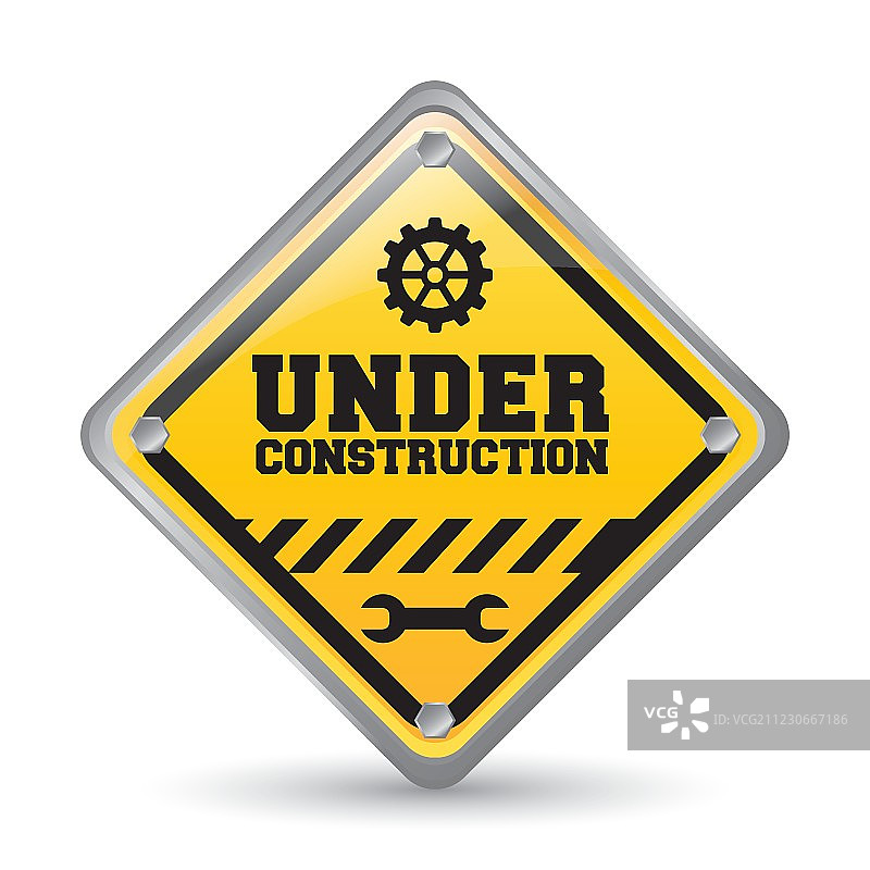 施工路障设计图片素材