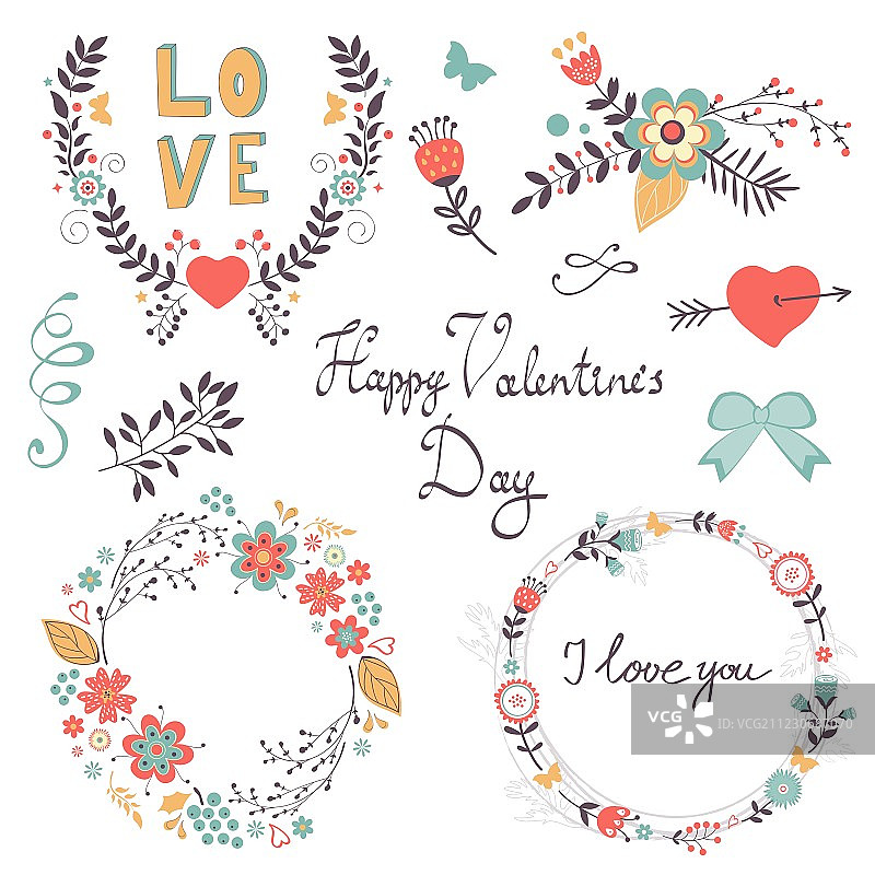 优雅的浪漫系列图片素材