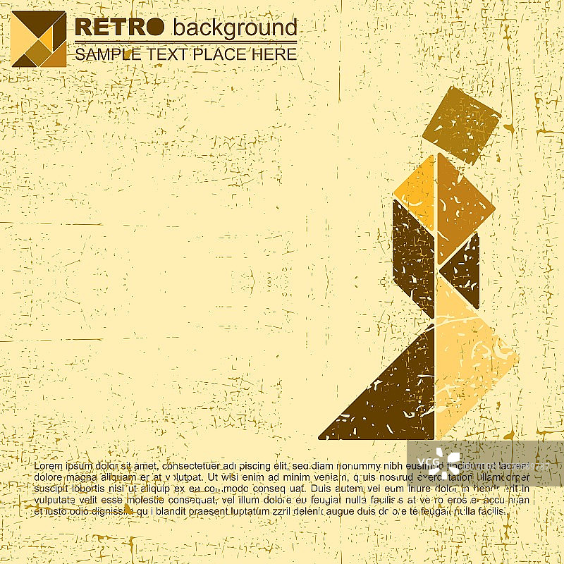 七巧板人像图片素材