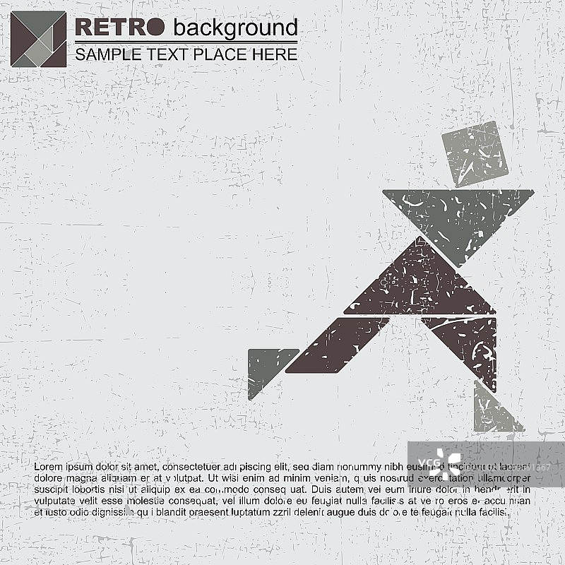 七巧板人像图片素材