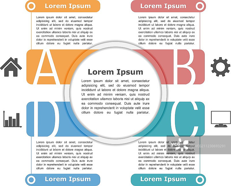 信息图表设计模板图片素材