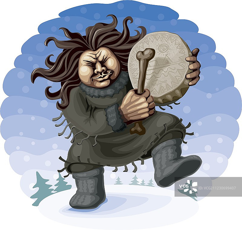 北方萨满图片素材