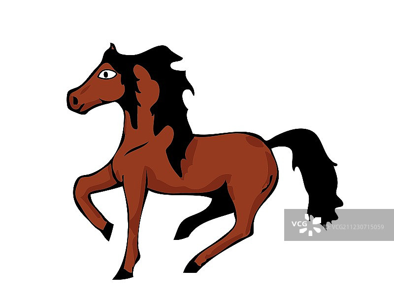 奔跑的马图片素材