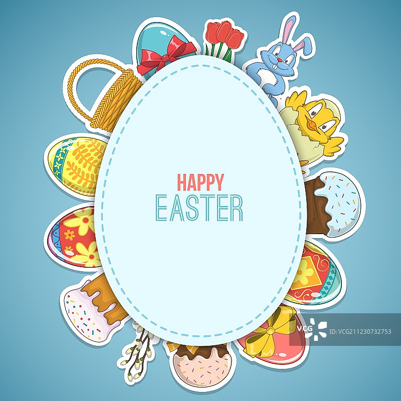 复活节的背景图片素材