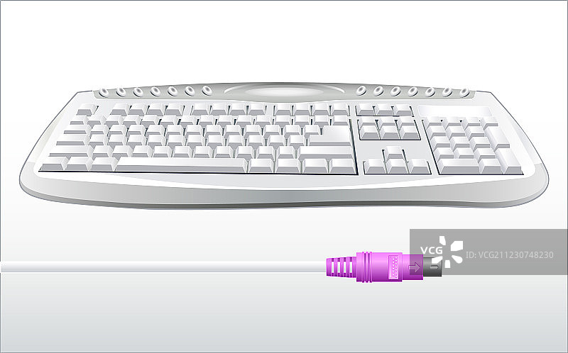 现代键盘图片素材
