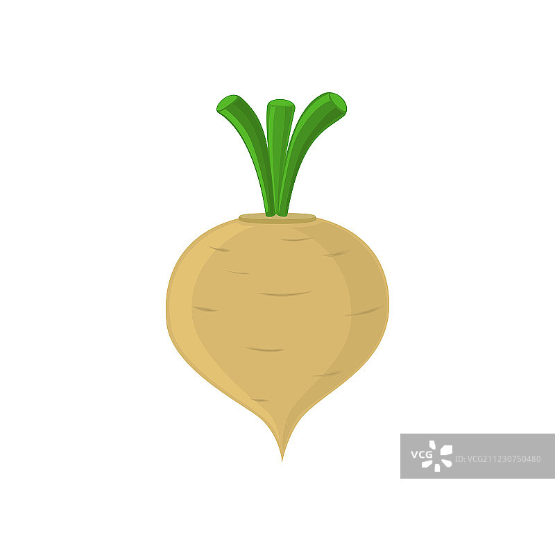 白色背景上的萝卜图标图片素材
