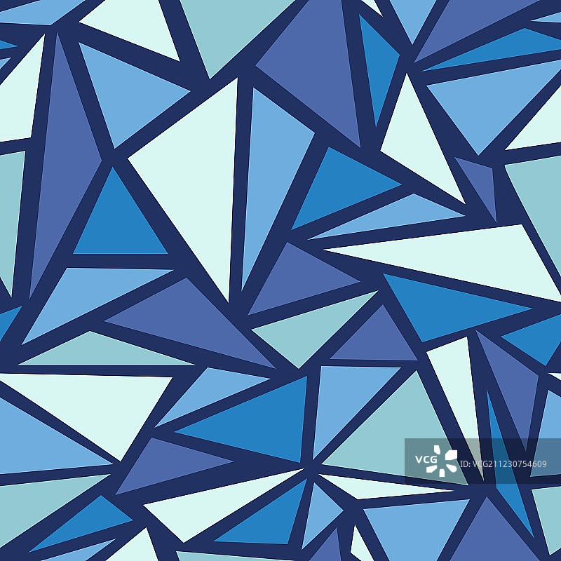 抽象冰晶无缝图案背景图片素材