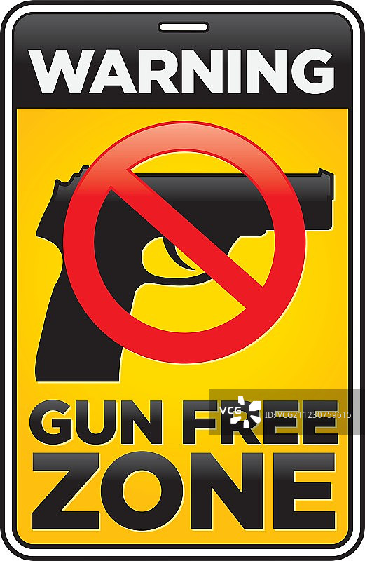 禁枪区标志图片素材