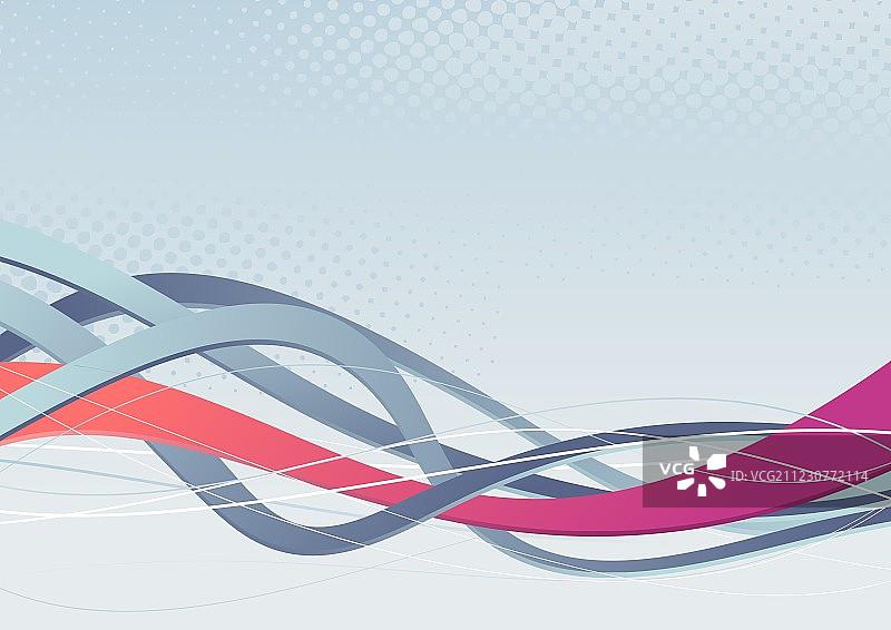 波浪曲线抽象背景图片素材