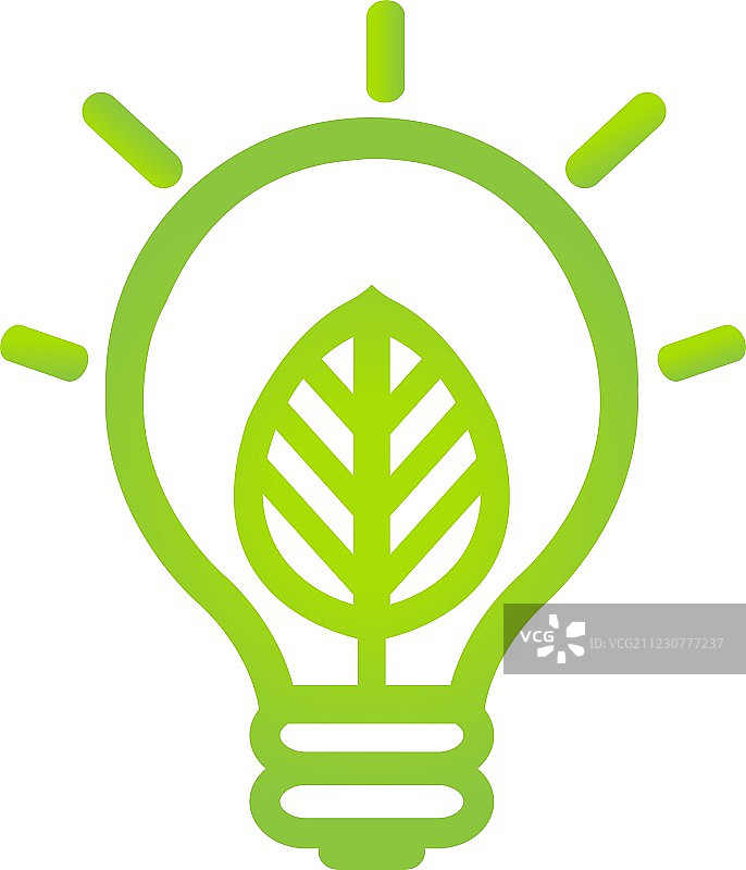 环保灯符号图片素材