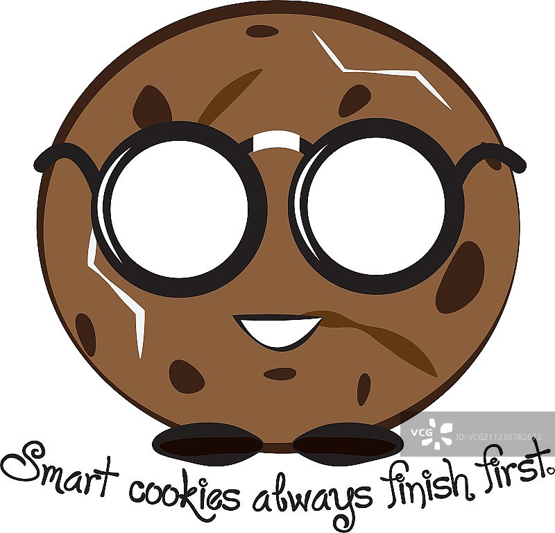 聪明的饼干图片素材