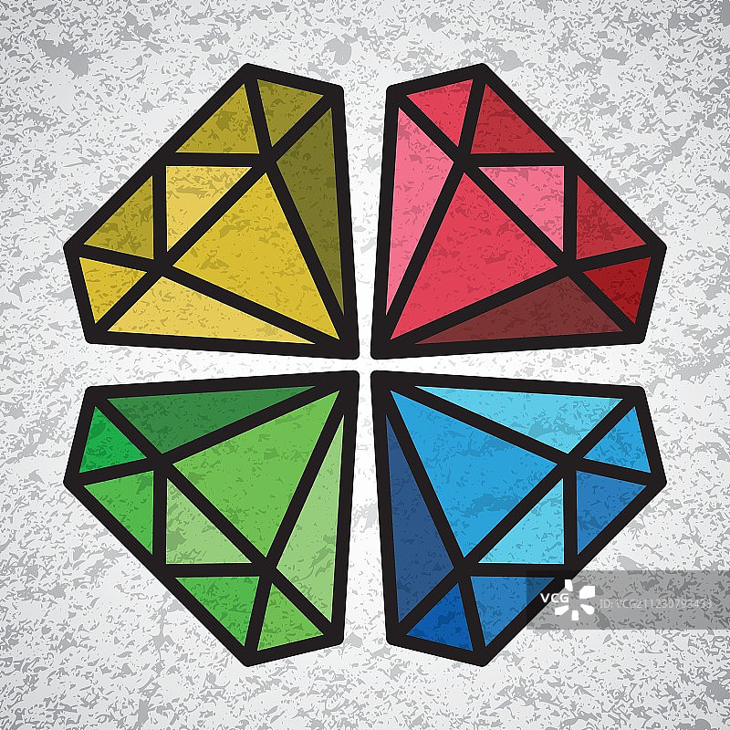 钻石符号图片素材