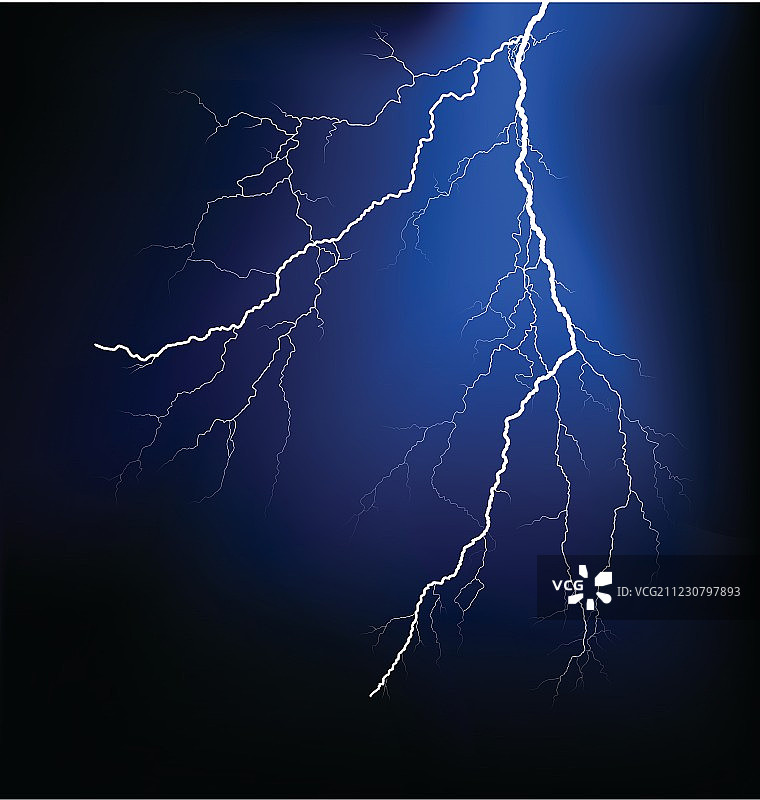 闪电图片素材