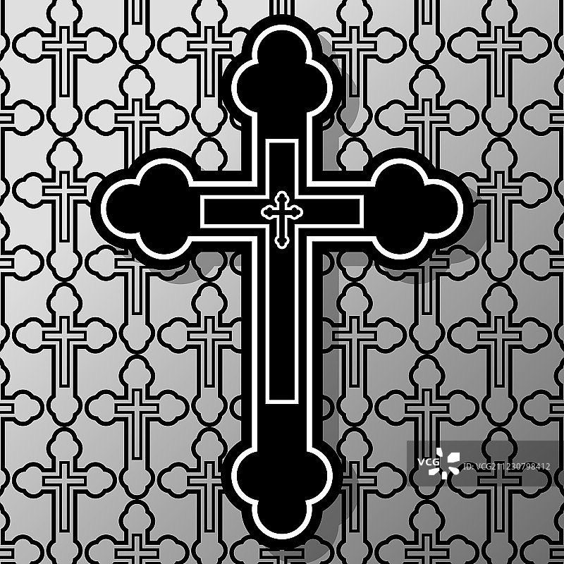 基督教的十字架图片素材