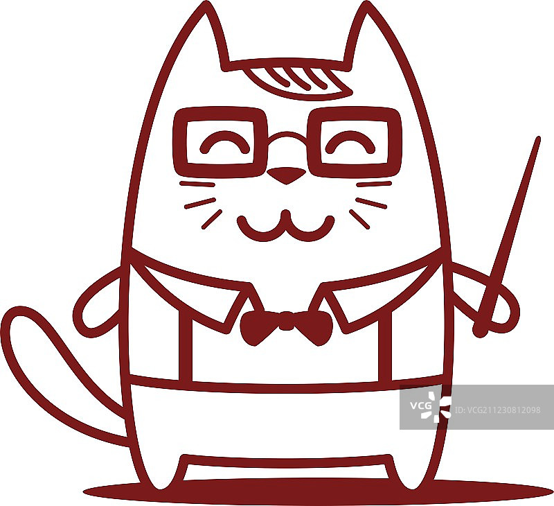 卡通猫角色图片素材