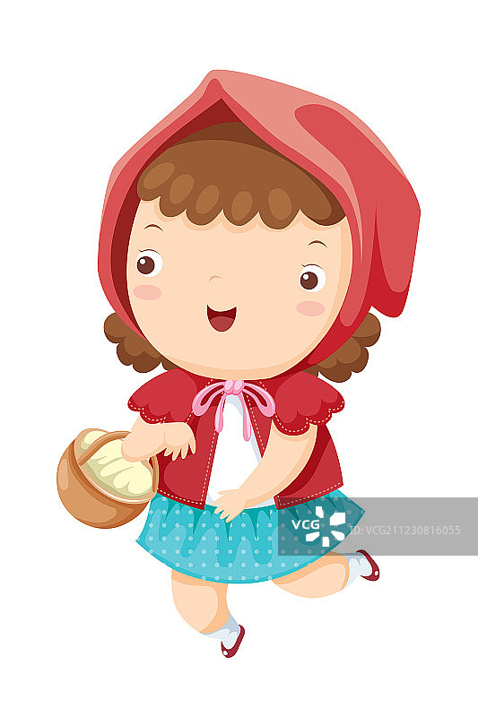 小红帽图片素材