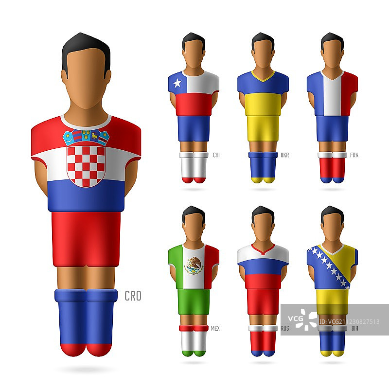 足球运动员图片素材