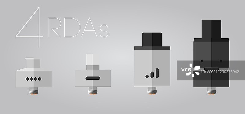 4个RDA设置图片素材