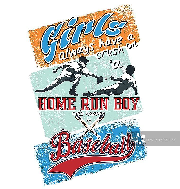 本垒打男孩图片素材