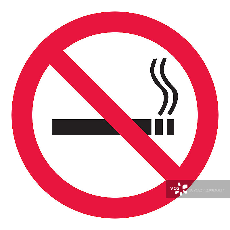 禁止吸烟标志图片素材